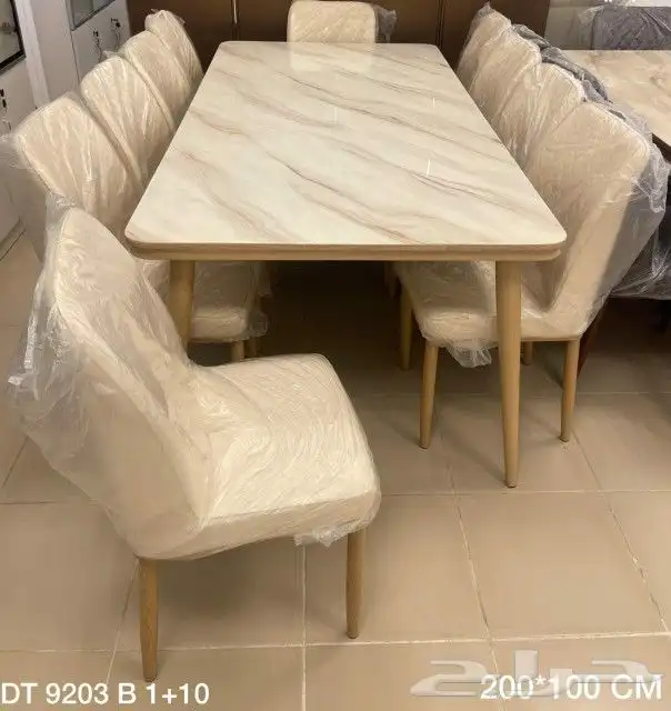 طاولات طعام رخام خشب زجاج جودة عالية جدا وممتازة أسعارمناسبة 11