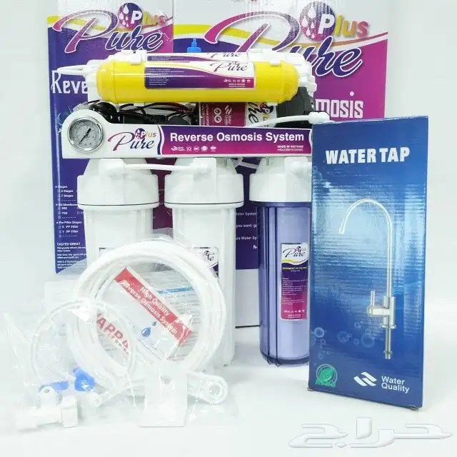 فلاتر تحلية المياه نقي نثال سمنان فلتر تغير فلاتر صيانة جامب 5