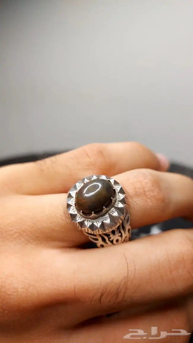 خاتم اوبال بإسم الصائغ للبيع 6