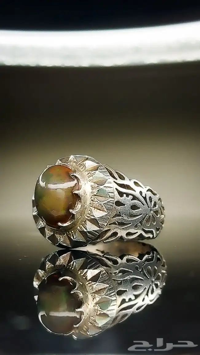 خاتم اوبال بإسم الصائغ للبيع 5