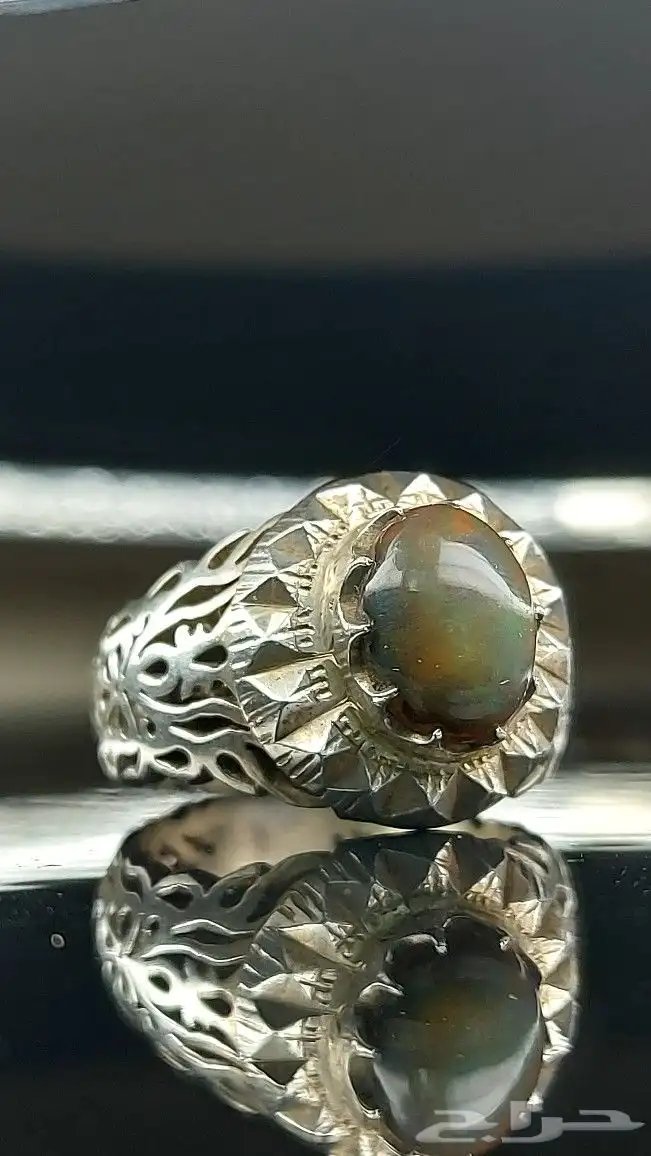 خاتم اوبال بإسم الصائغ للبيع 8