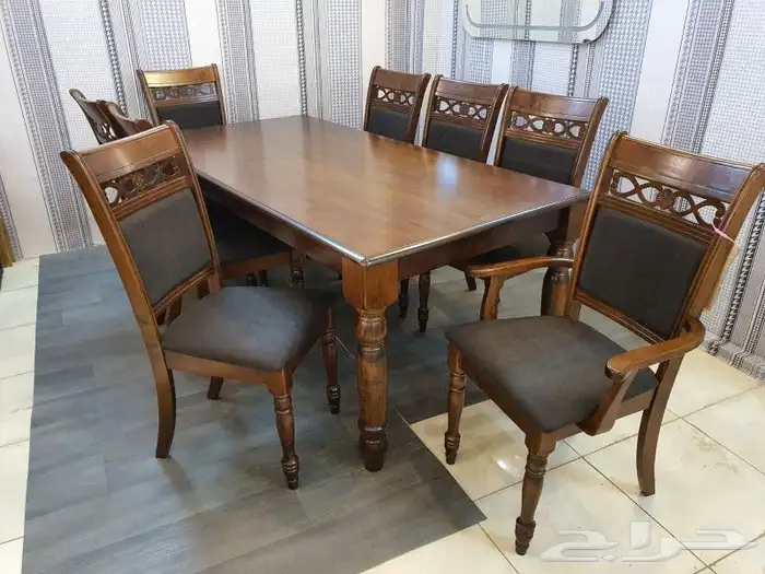 طاولات طعام رخام خشب زجاج جودة عالية جدا وممتازة أسعارمناسبة 14