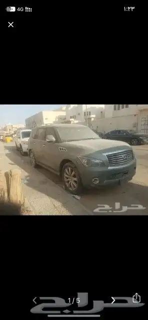 قطع غيار انفنتي كيو اكس 56 2013 تشليح 2