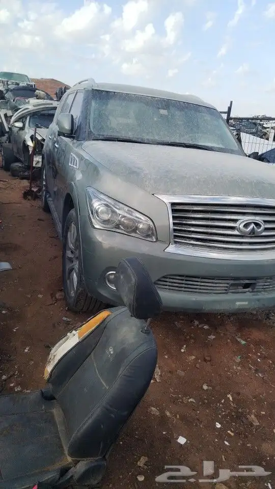 قطع غيار انفنتي كيو اكس 56 2013 تشليح 1