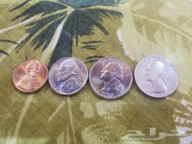 عملات سعوديه امريكيه نادره جدا 0