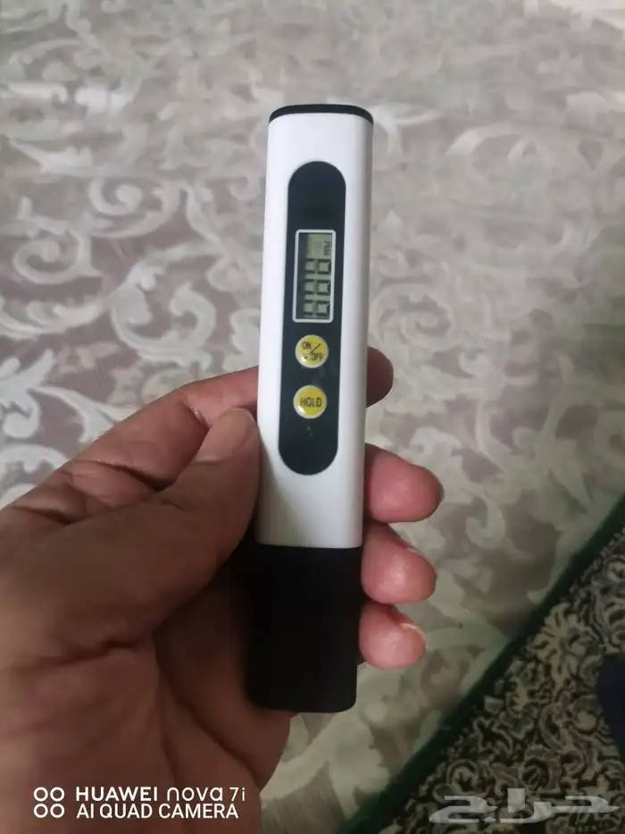 جهاز كشف الأملاح المذابة في المياه 1