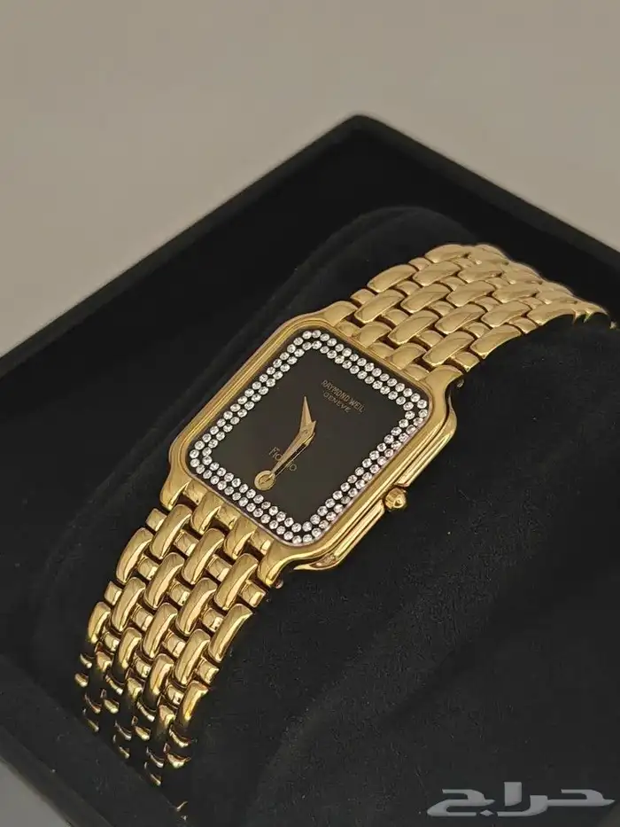 ساعه ريموند ويل طلاء ذهب 2