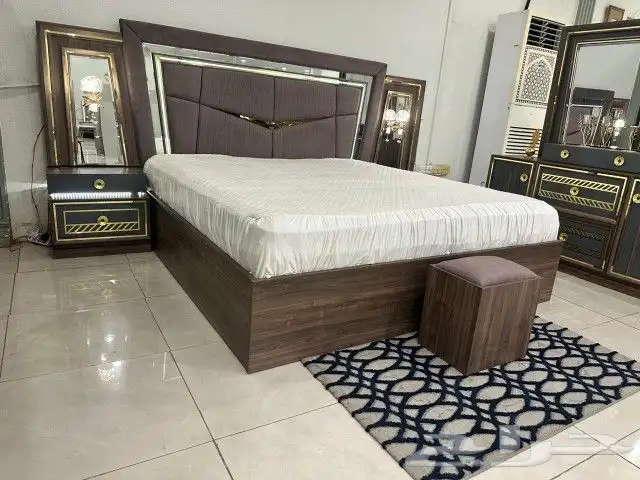 غرفه نوم راقيه وعصريه 6