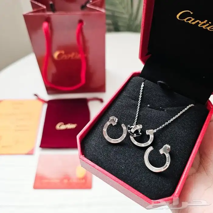 نص طقم كارتير مطلي ذهب عيار 21 بسعر 150 ريال 4