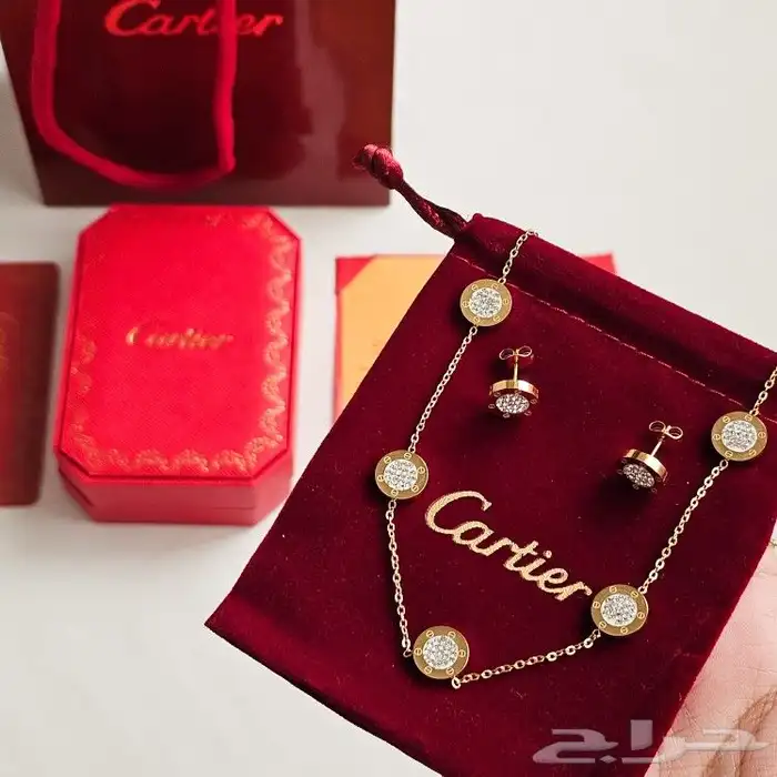 نص طقم كارتير مطلي ذهب عيار 21 بسعر 150 ريال 8