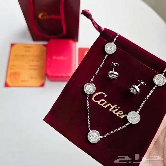 نص طقم كارتير مطلي ذهب عيار 21 بسعر 150 ريال 1