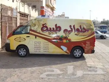 تركيب ستيكر سيارات دينات وشاحنات مكرو باص سيارت اسعاف وشرطة 4