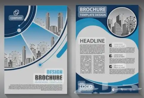 طباعة وتصميم بروشور بروفايل كروت بزنس كارد ويوفي وبصمة سندات 1