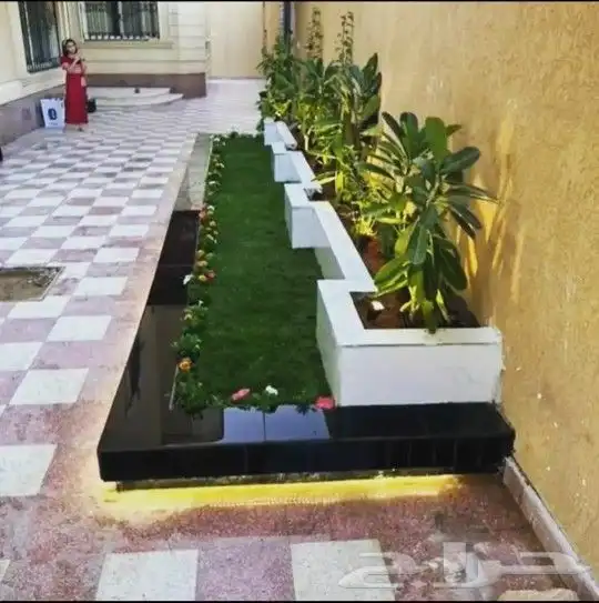تصميم وتنسيق حدائق حديثه ابو ريان 6