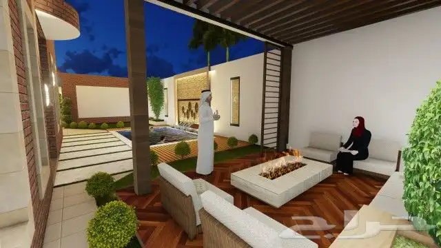 جلسات خشبيه با أنواعها 9
