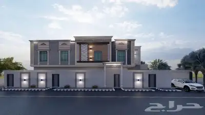 تصميم معماري استراحات شاليهات تصميم واجهات 4