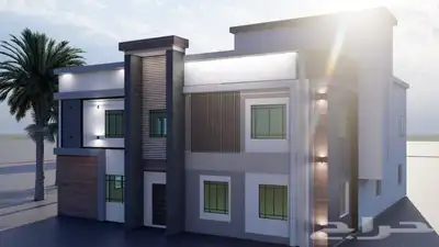 تصميم معماري استراحات شاليهات تصميم واجهات 6