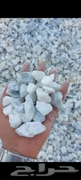 حصى نهري  مرو  حجر زينة حدائق 39