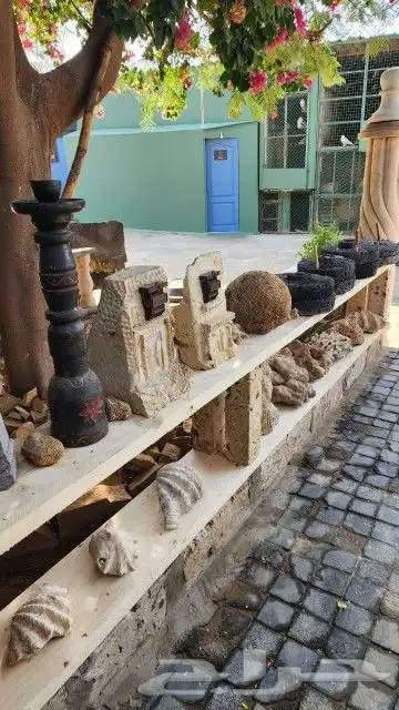 حصى نهري  مرو  حجر زينة حدائق 41