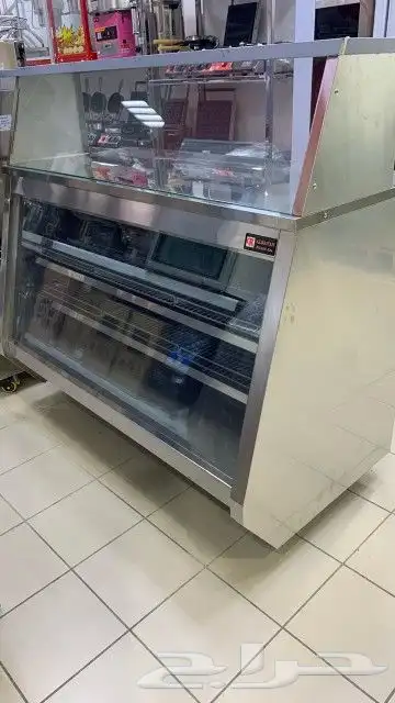 ثلاجات كاونتر مائل استيل للمشويات 1
