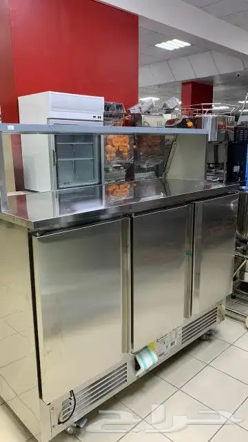ثلاجات كاونتر مائل استيل للمشويات 4