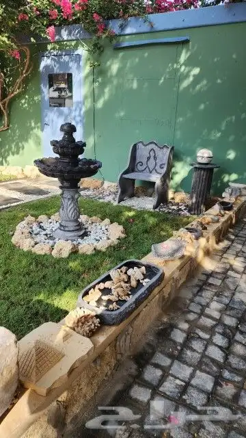 حصى نهري  مرو  حجر زينة حدائق 44