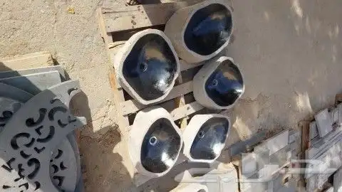 حصى نهري  مرو  حجر زينة حدائق 46