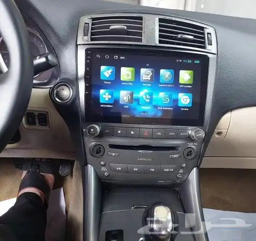 شاشه لكزز اي اس موديل 2007 مقاس 10انش بنضام الاندرويد 2