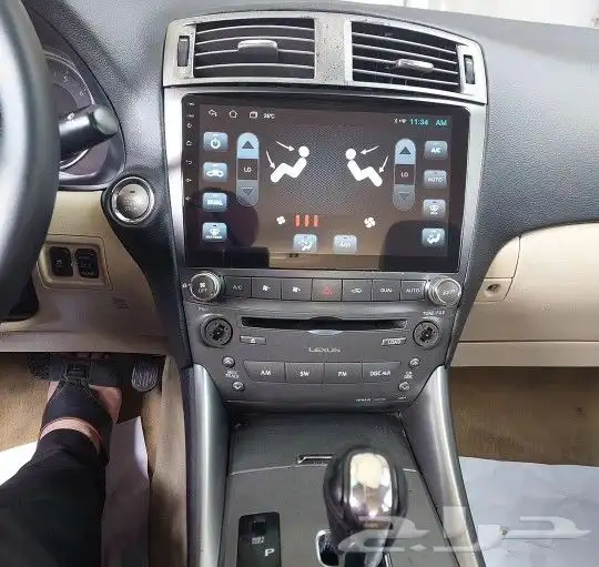 شاشه لكزز اي اس موديل 2007 مقاس 10انش بنضام الاندرويد 0