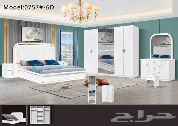 غرف نوم موديلات جديده 0