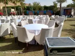 تاجير طاولات وكراسي سماعات كنب 5