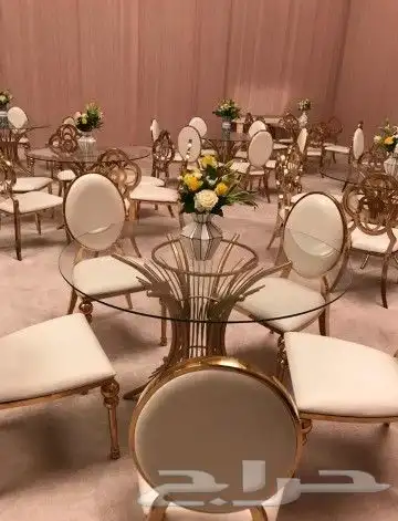 تاجير طاولات وكراسي سماعات كنب 0