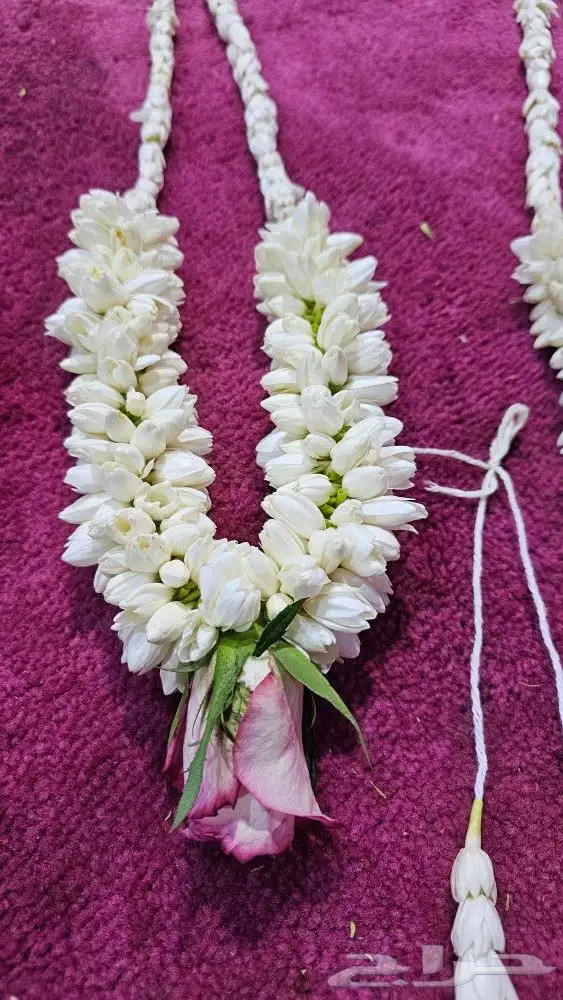 محل بيع الفل في الرياض عقود واساور واطواق جمله وتجزئه 3