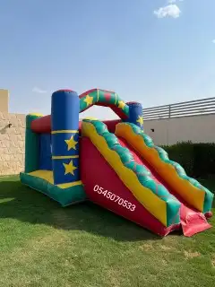 لتاجير نطيطات ملعب صابوني زحاليق متاهات 1