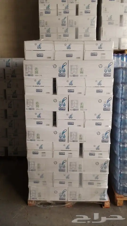 توصيل مياه للمساجد بسعر 10 ريال اقل طلبية 50 كرتون 0