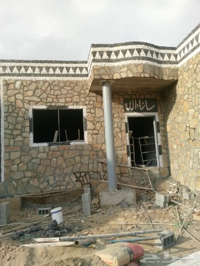 معلم حجر تلبيس حجر مرو حزام بالمرو 2
