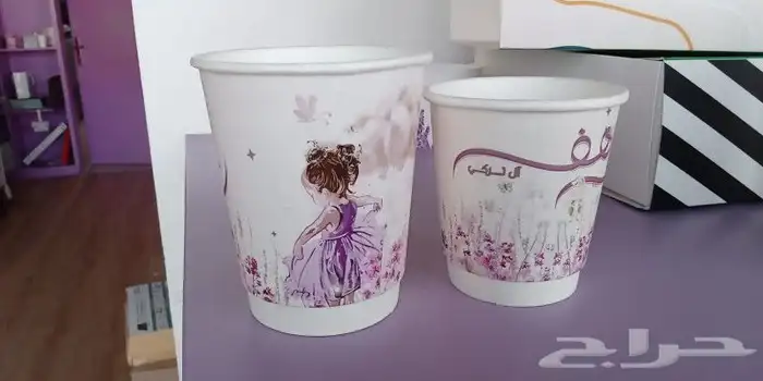طباعة اكواب ورقية و بلاستيكية 1