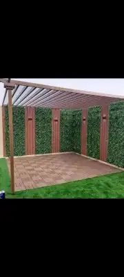 اصباغ بقيق بديل رخام بديل خشب مضلات سواتر عشب صناعي خل 7