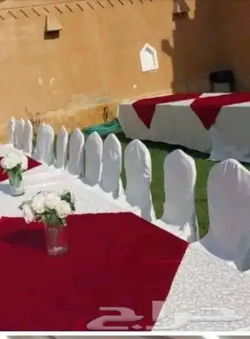 ملصق حفلات ومناسبات كوشات مداخل ستائر كراسي وطاولات دفايات س 2