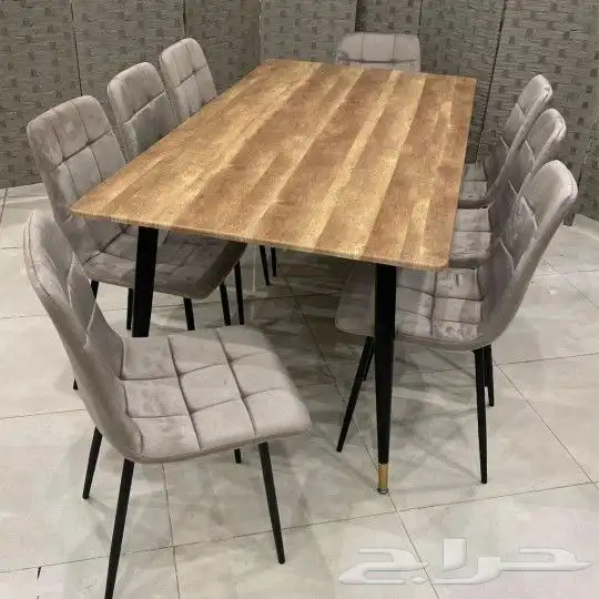 طاولات طعام مع كراسي 8