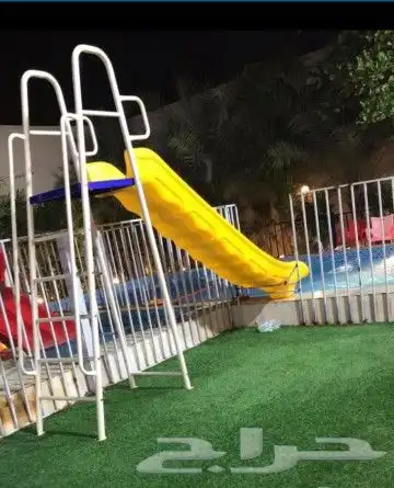 A bouncy rotating rubber swing all in iron. All new 35