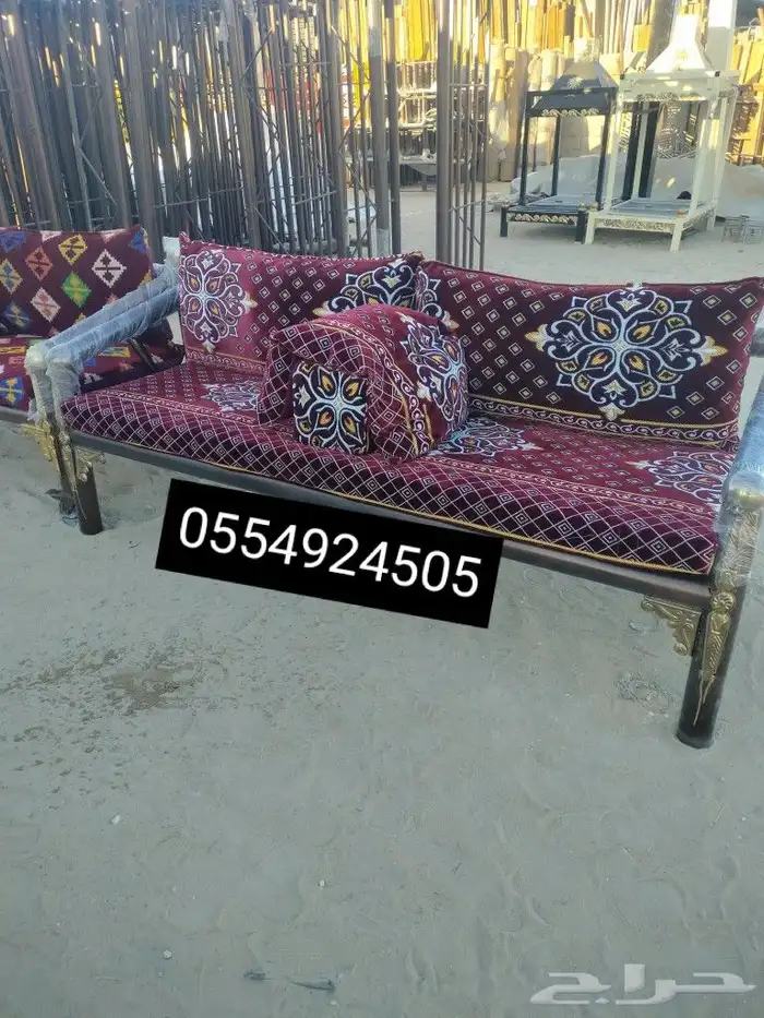 كراسي حديد كفرات بدون كفرات 1