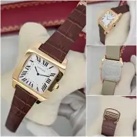 ساعه كارتير جلد التمساح 1