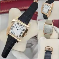 ساعه كارتير جلد التمساح 3