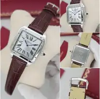 ساعه كارتير جلد التمساح 2