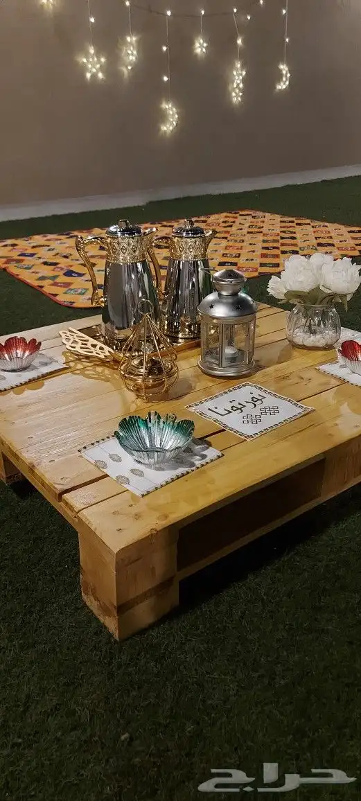 طاولات ضيافة تحفة لرمضان و العيد 3