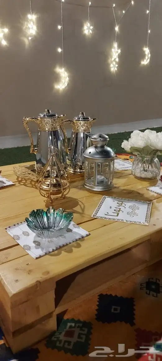 طاولات ضيافة تحفة لرمضان و العيد 2