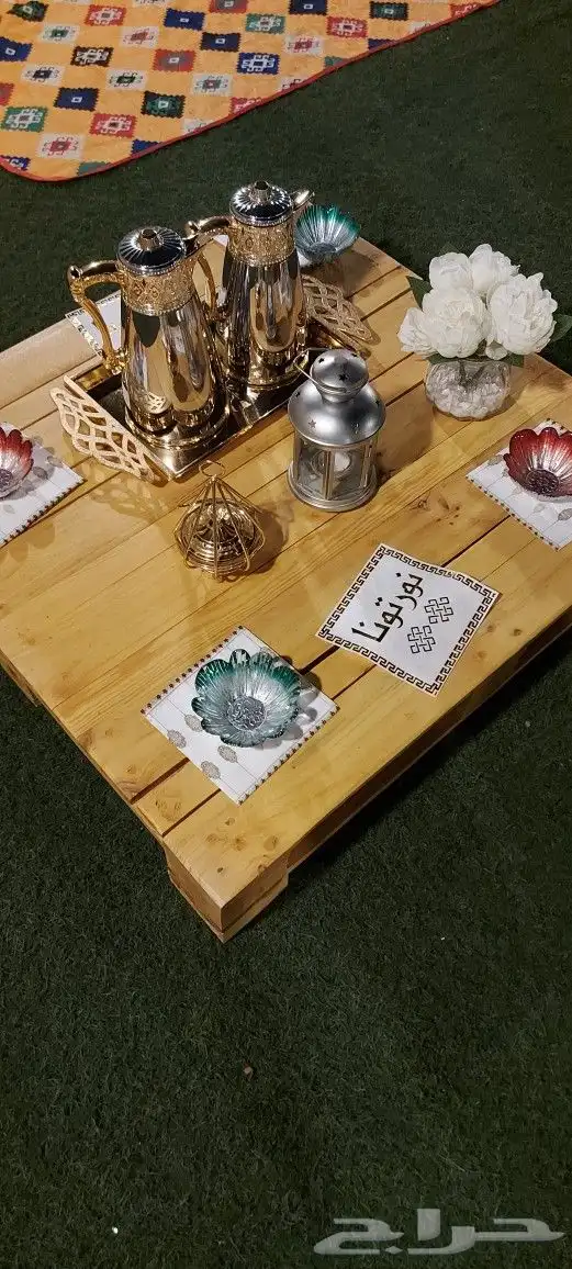 طاولات ضيافة تحفة لرمضان و العيد 7