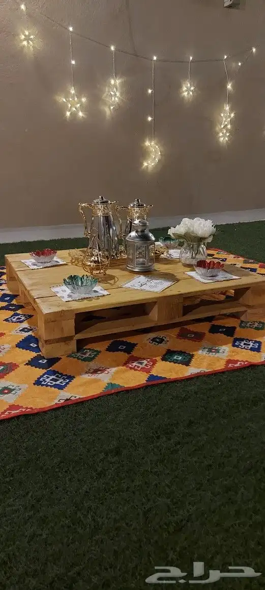 طاولات ضيافة تحفة لرمضان و العيد 6