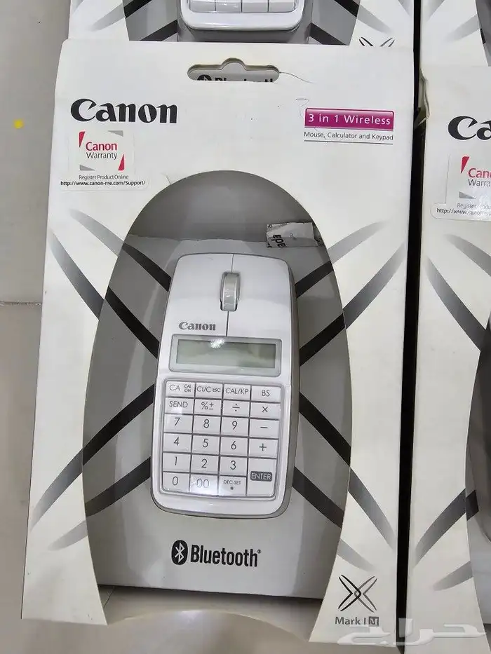 ماوس ماركة كانون Canon مدمج مع حاسبه يعمل بالبلوتوث 0